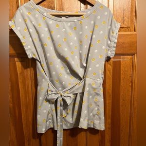 Side-tie Banana Republic top